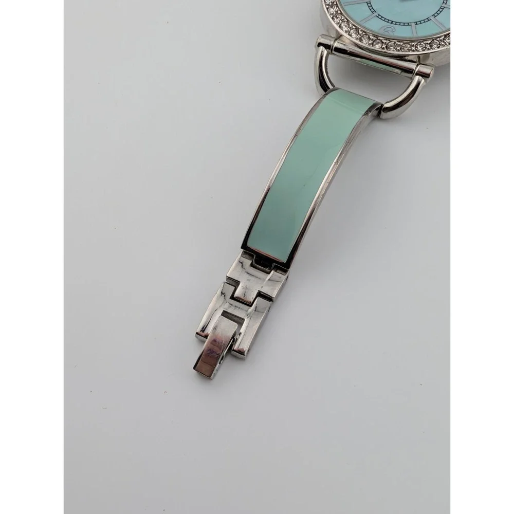 Attention Watch Women 34mm Silver‎ Case Green 6.5